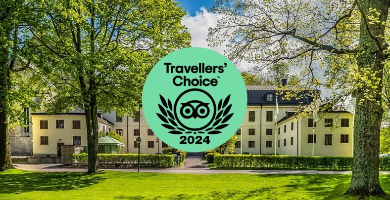 Vadstena Klosterhotel Utsedd till Tripadvisors Travellers' Choice 2024