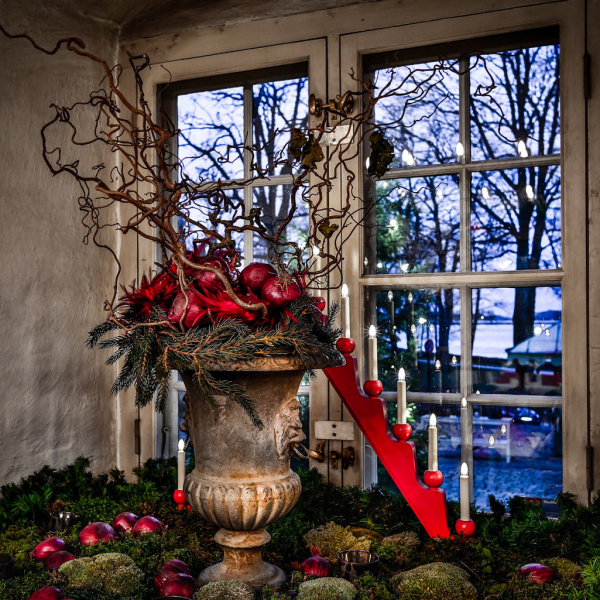 Gammeljul Julmarknad Vadstena Slott Vadstena Klosterhotel